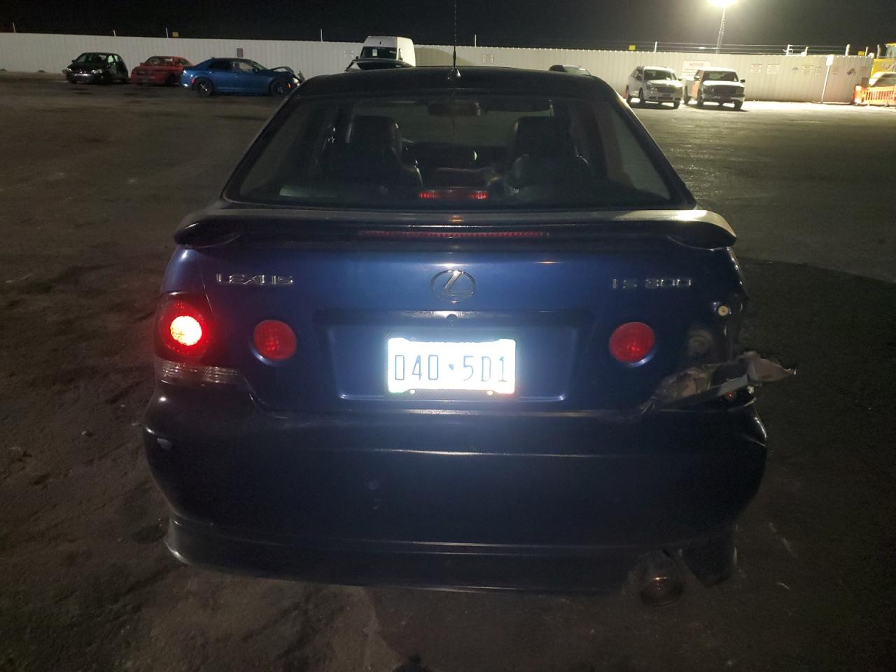 2002 Lexus Is 300 VIN: 039904 Lot: 62617015