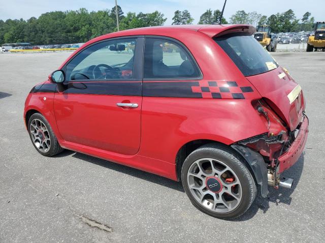  FIAT 500 2012 Red