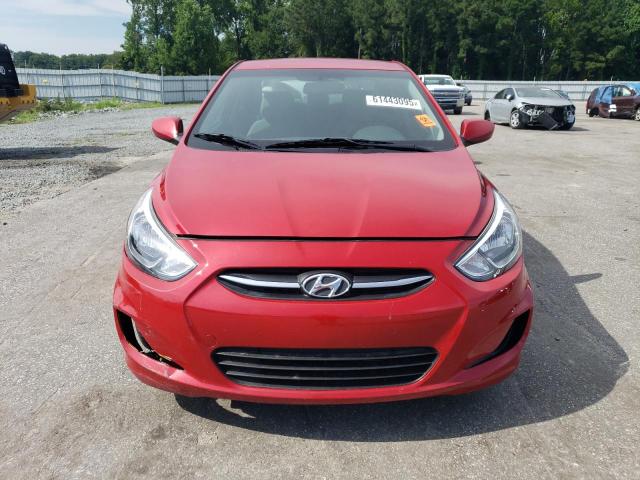  HYUNDAI ACCENT 2016 Red