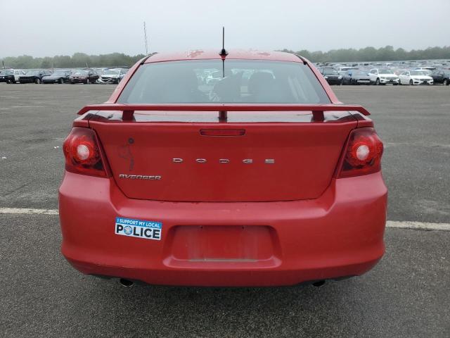  DODGE AVENGER 2013 Czerwony