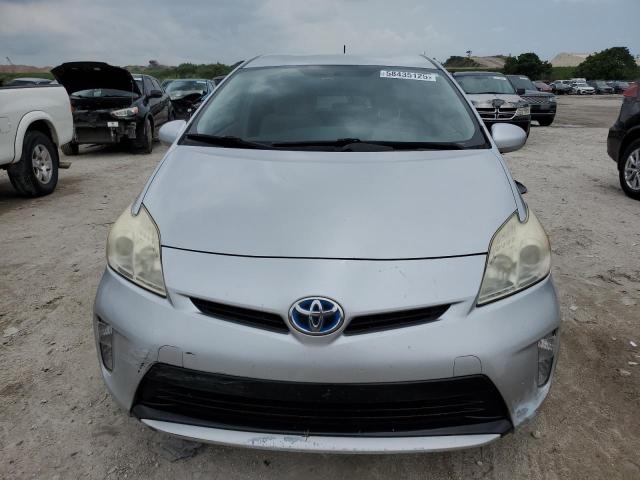 Hatchbacks TOYOTA PRIUS 2013 Srebrny