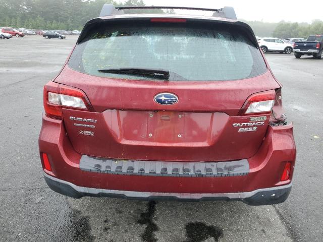  SUBARU OUTBACK 2017 Red