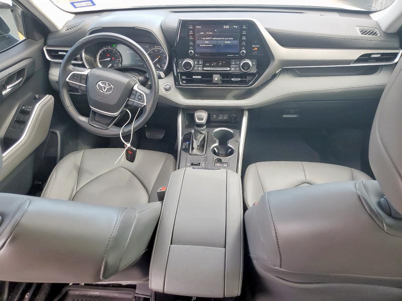  TOYOTA HIGHLANDER 2022 Серебристый