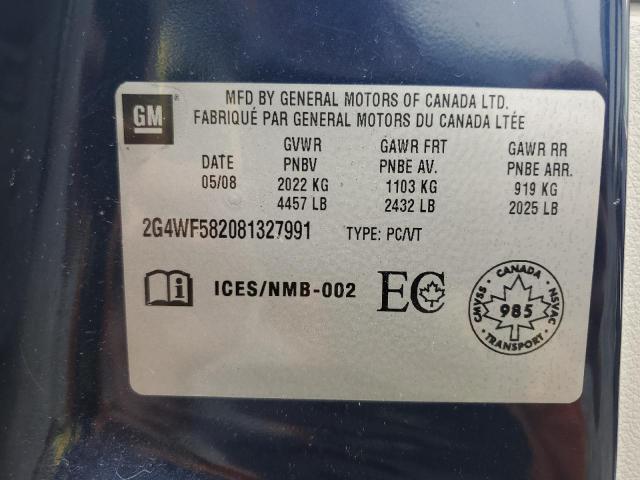 2008 BUICK ALLURE CX  
