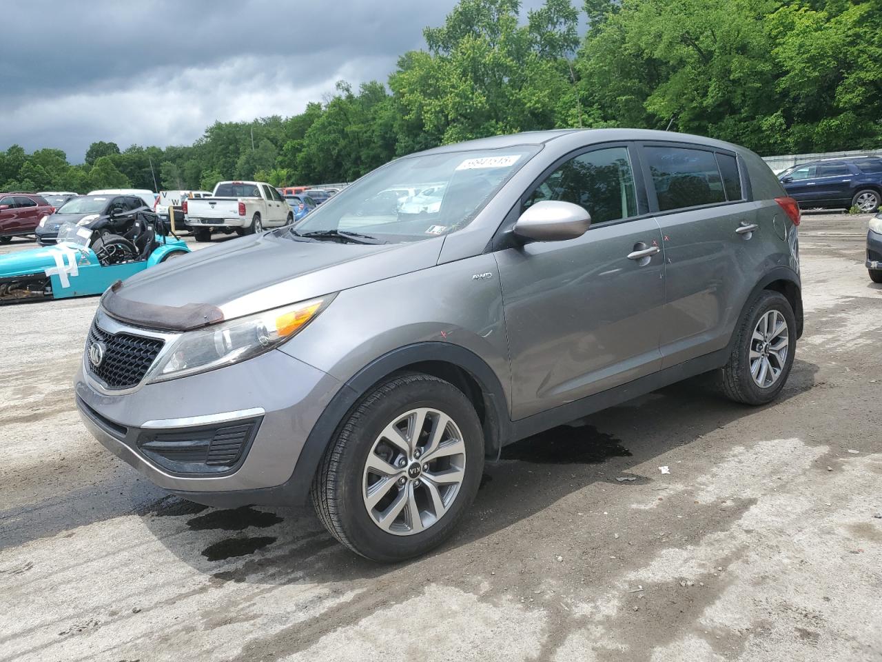 2016 Kia Sportage Lx for Sale in Ellwood City, PA - Undercarriage