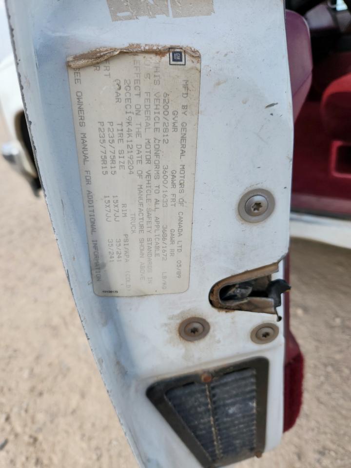 1989 Chevrolet Gmt-400 C1500 VIN: 2GCEC19K4K1219204 Lot: 61395365