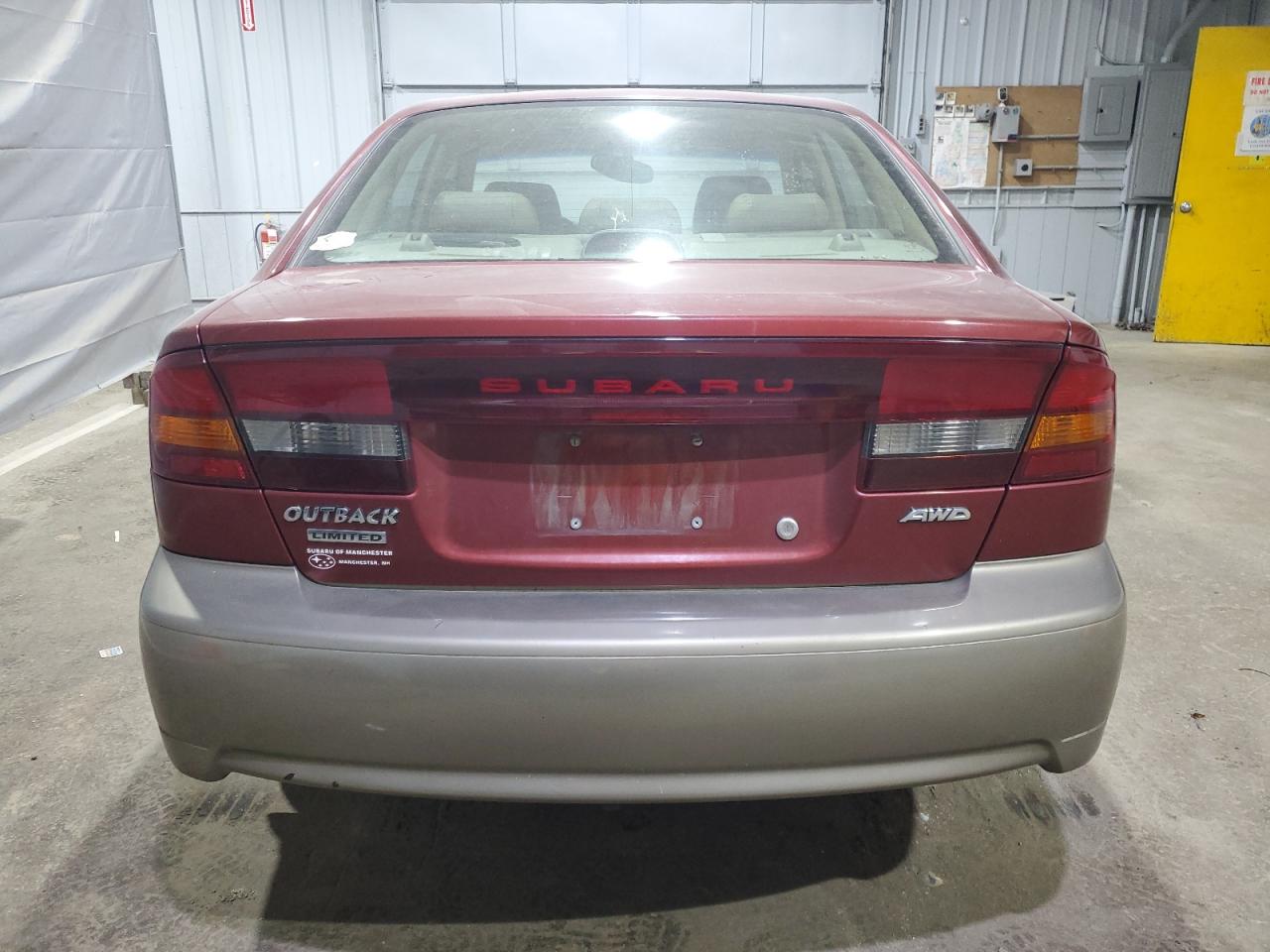 2004 Subaru Legacy Outback Limited VIN: 4S3BE686847211143 Lot: 62217655