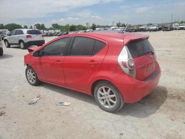  TOYOTA PRIUS 2013 Czerwony