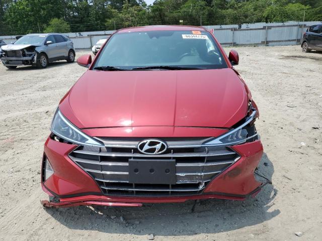  HYUNDAI ELANTRA 2020 Красный