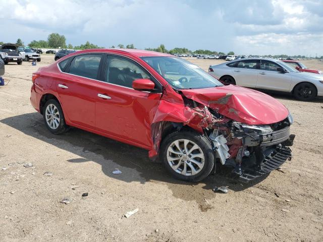  NISSAN SENTRA 2018 Red