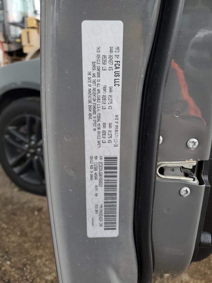 2019 Dodge Charger Sxt VIN: 2C3CDXJG6KH568522 Lot: 62144225