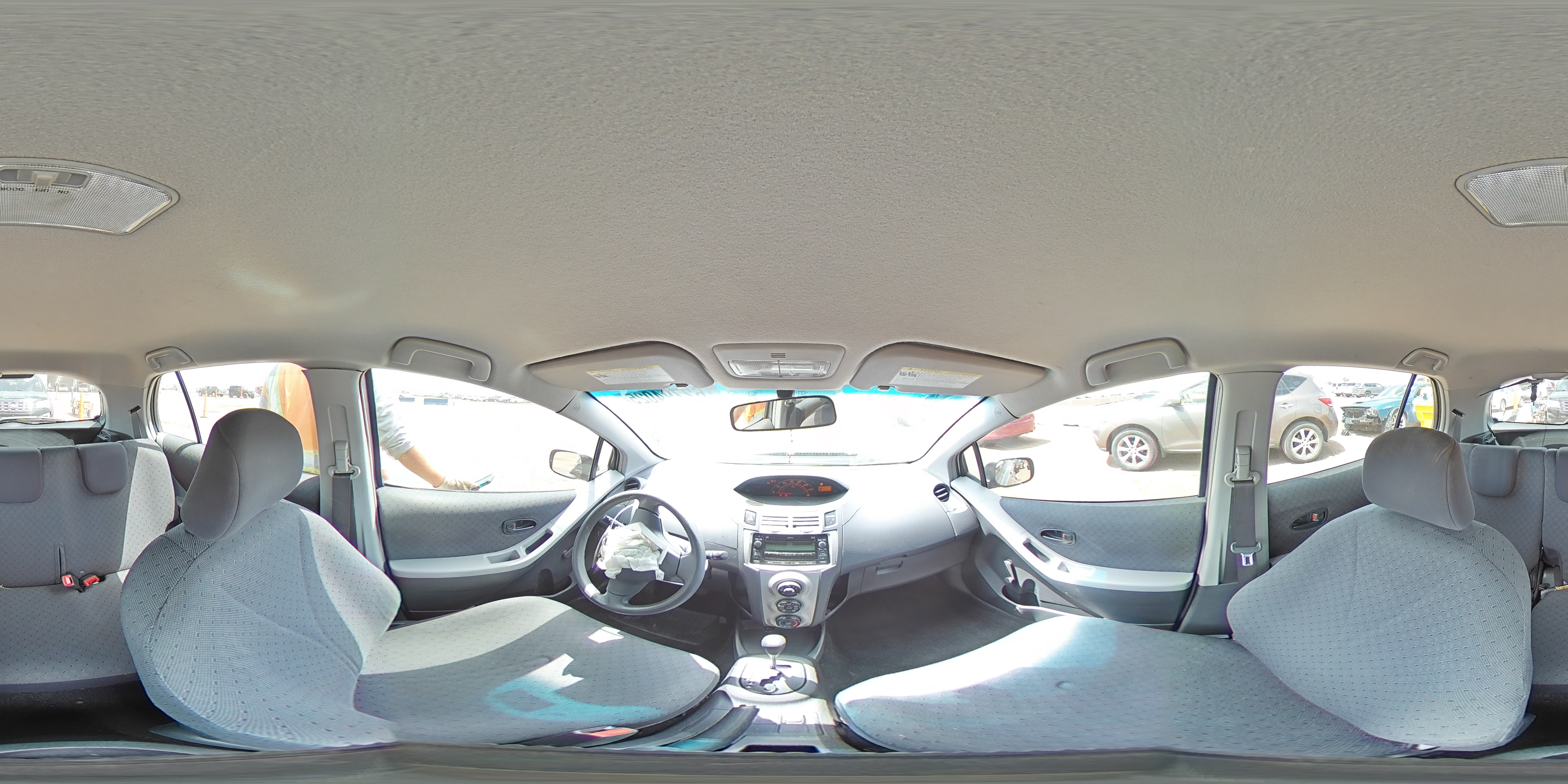2010 Toyota Yaris VIN: JTDKT4K35A5296586 Lot: 62794025