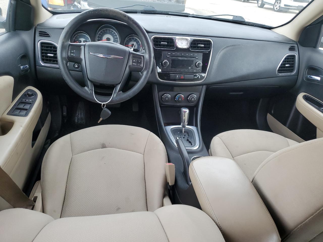 2013 Chrysler 200 Lx VIN: 1C3CCBAB2DN640207 Lot: 62296955