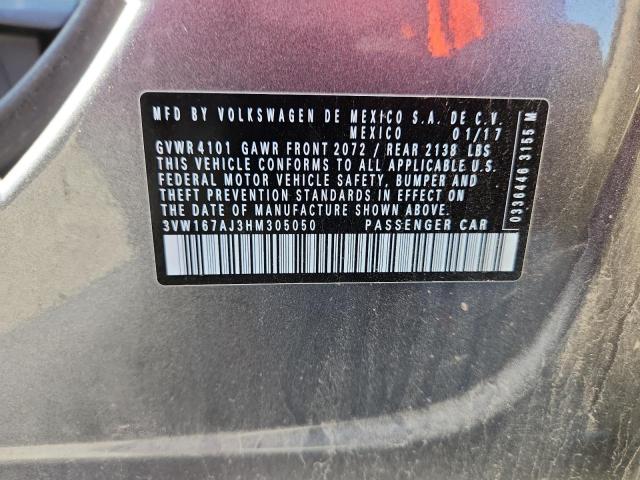 Фото: 3VW167AJ3HM305050