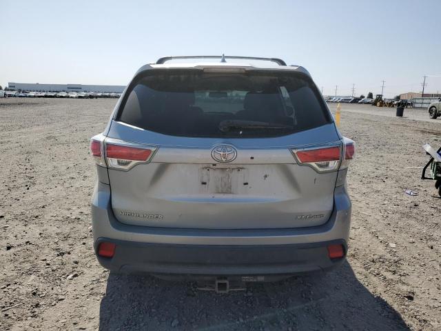  TOYOTA HIGHLANDER 2014 Серебристый