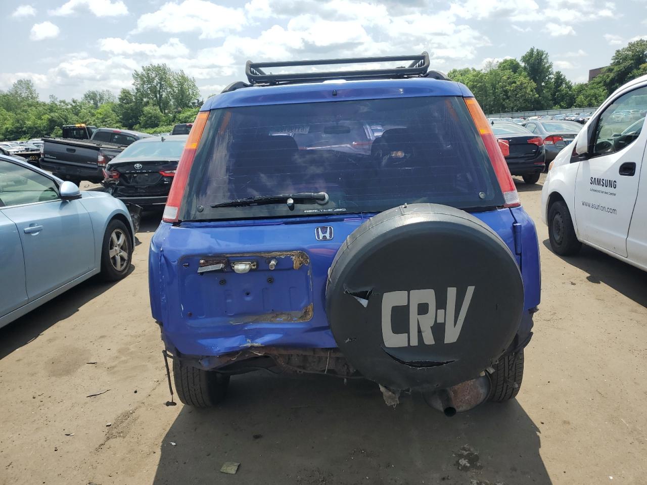 2000 Honda Cr-V Lx VIN: JHLRD1843YC023942 Lot: 61196195