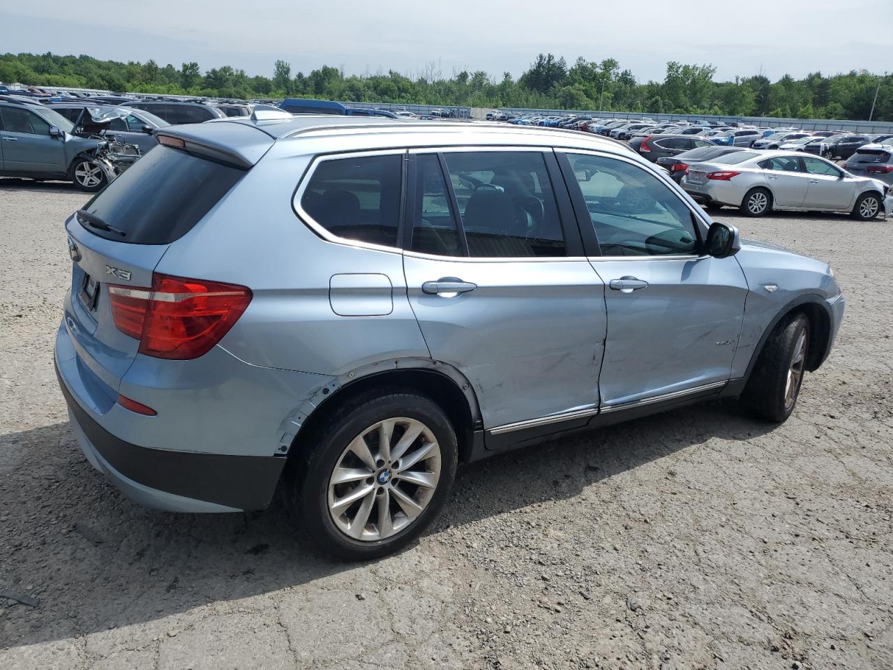 2013 BMW X3 xDrive28I 5UXWX9C56D0D05477 photo #4
