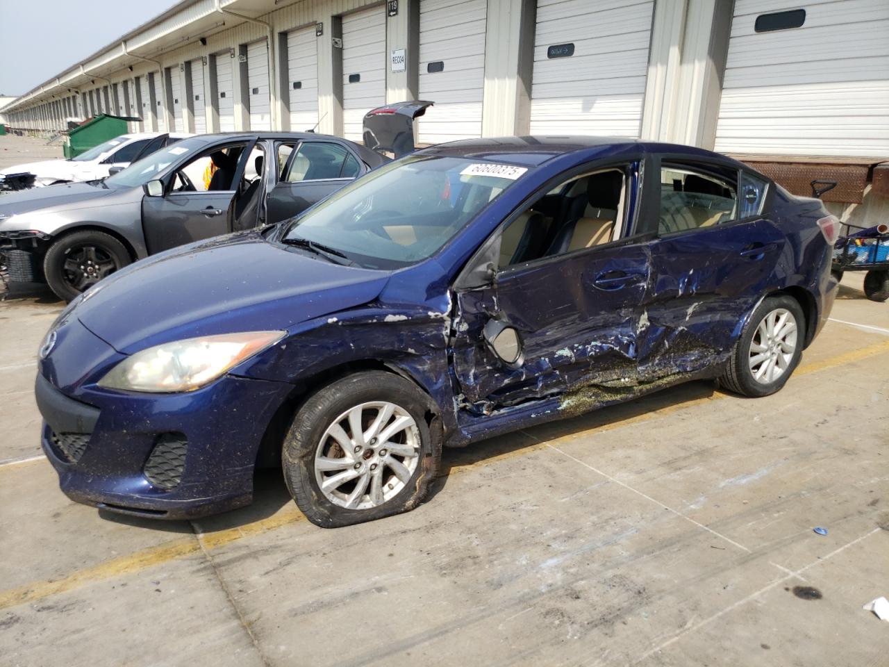 2012 Mazda 3 I за продажба в Louisville, KY - Side