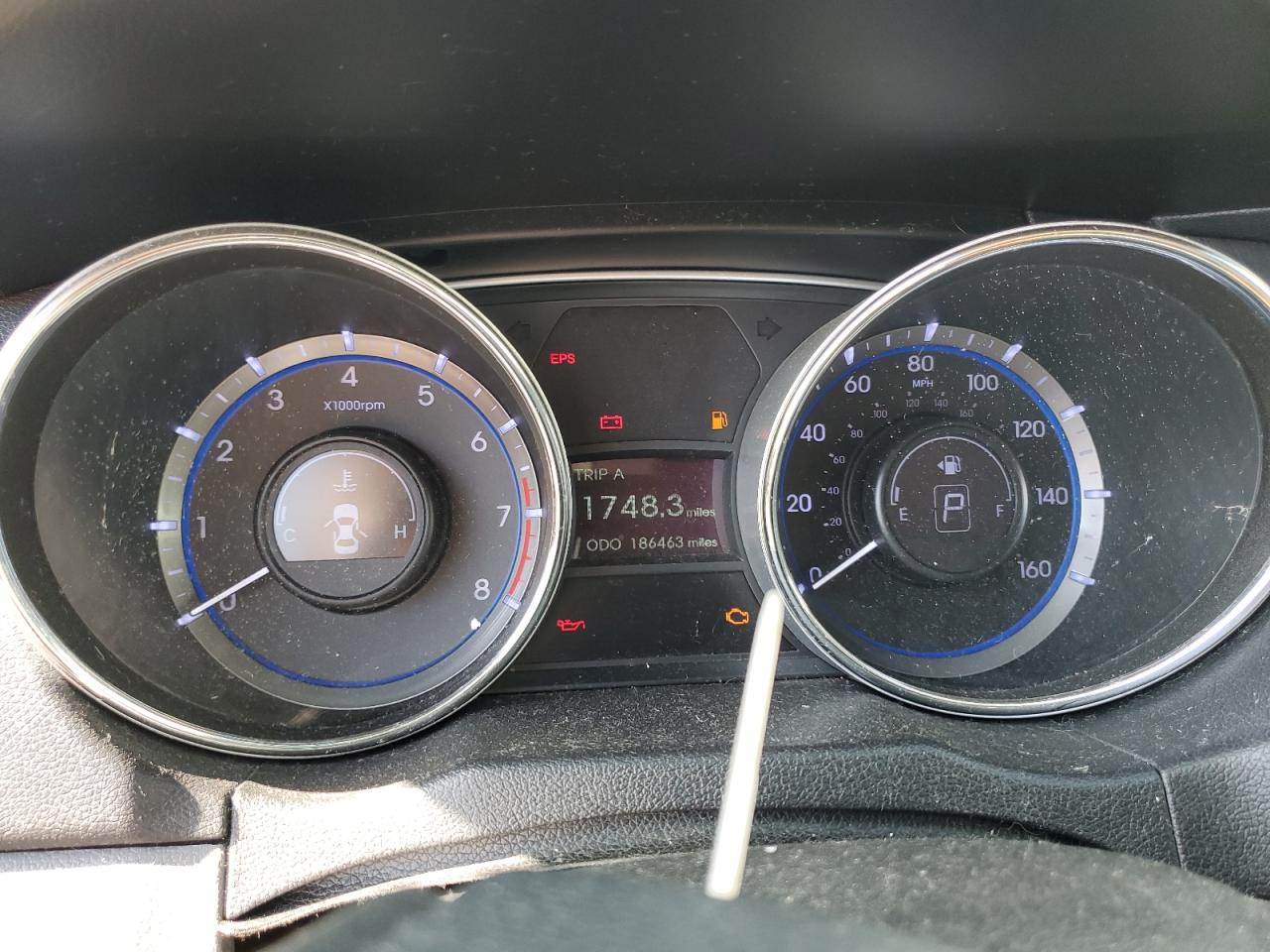 2013 Hyundai Sonata Gls VIN: 5NPEB4AC9DH736377 Lot: 61875655