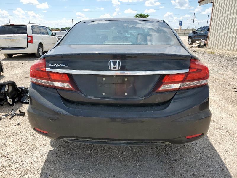 Sedans HONDA CIVIC 2014 Czarny