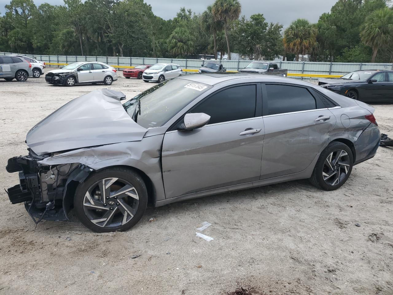 2024 Hyundai Elantra Sel იყიდება Fort Pierce-ში, FL - Front End