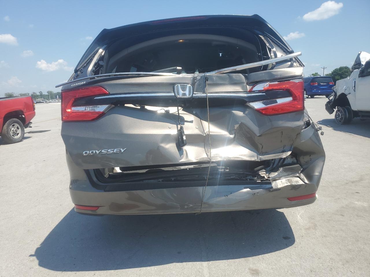 2022 Honda Odyssey Ex VIN: 5FNRL6H51NB017075 Lot: 62350955