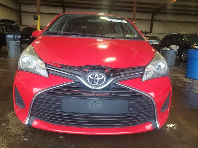  TOYOTA YARIS 2015 Red