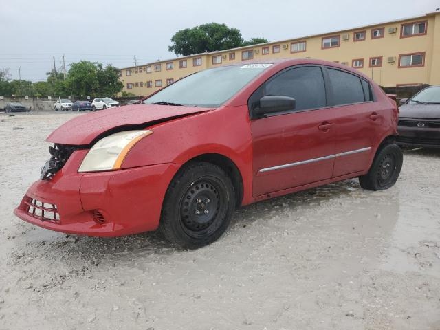 Sedans NISSAN SENTRA 2012 Red