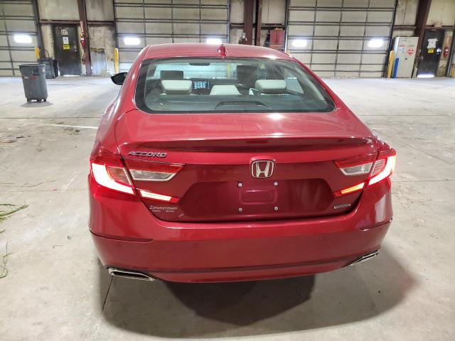  HONDA ACCORD 2018 Czerwony