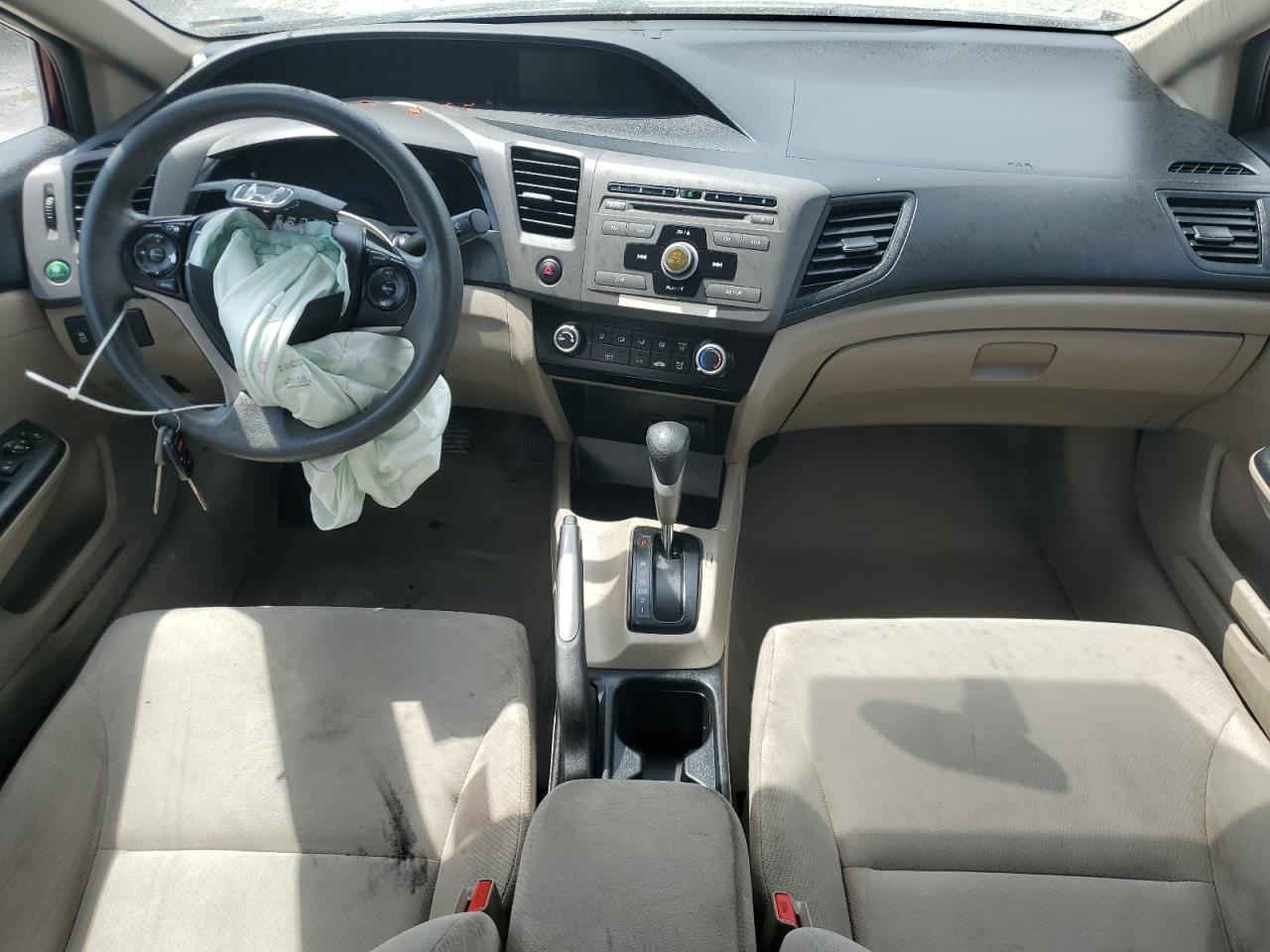 2012 Honda Civic Lx VIN: 2HGFB2F57CH571473 Lot: 62140685