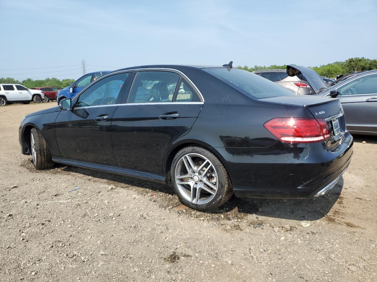 2015 Mercedes-Benz E 400 4Matic black null gas WDDHF6HB6FB163233 photo #3