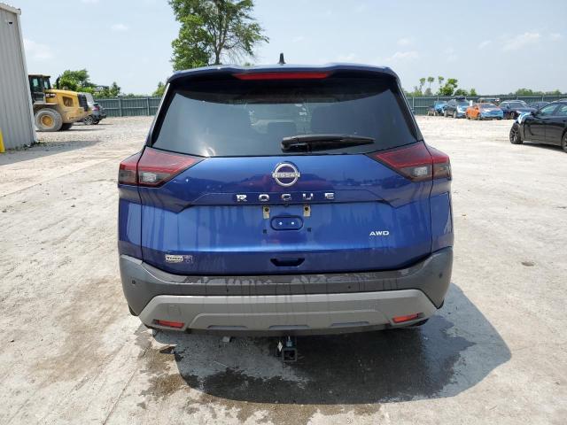  NISSAN ROGUE 2022 Blue