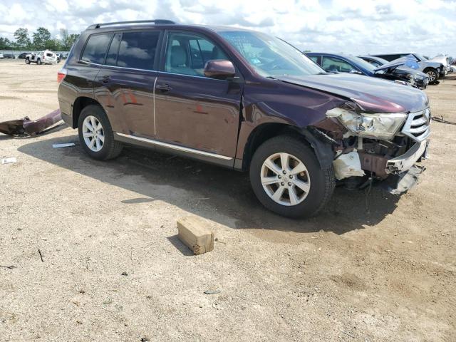  TOYOTA HIGHLANDER 2012 Burgundy