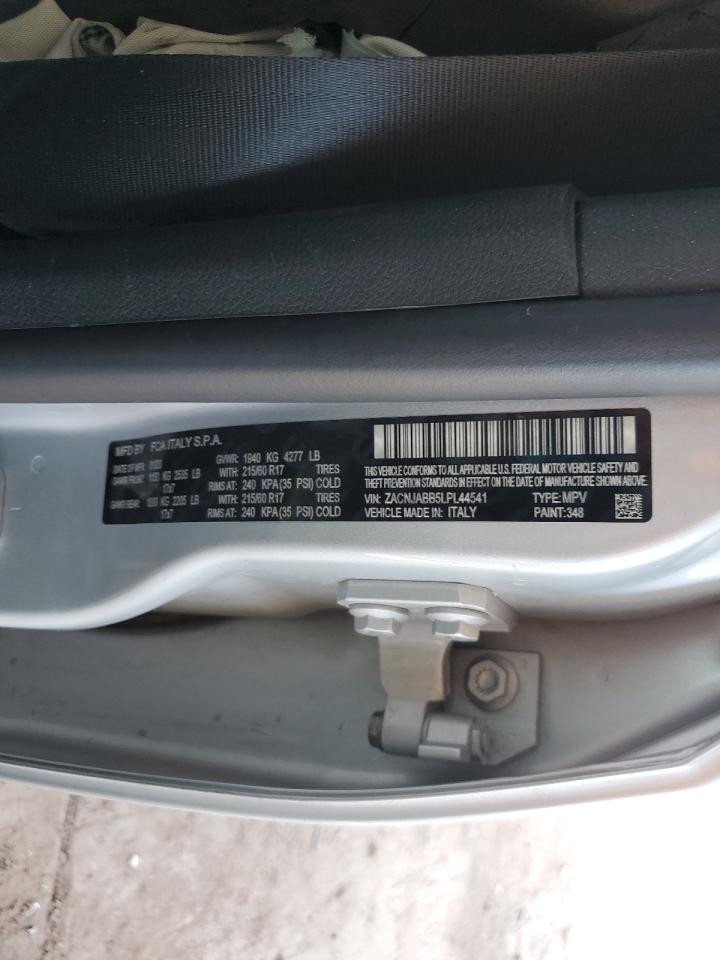 2020 Jeep Renegade Latitude VIN: ZACNJABB5LPL44541 Lot: 61440215