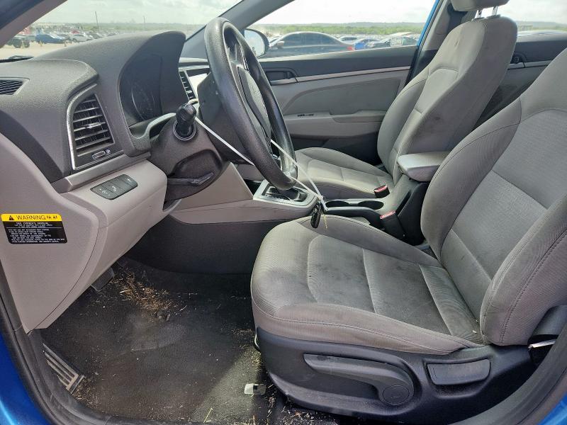  HYUNDAI ELANTRA 2018 Синий