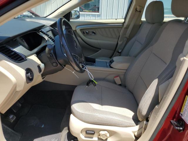 Sedans FORD TAURUS 2014 Czerwony