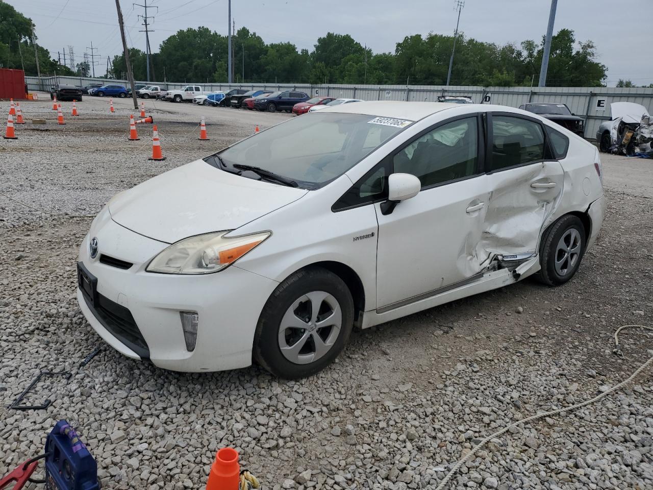 2013 Toyota Prius  de vânzare în Columbus, OH - Side