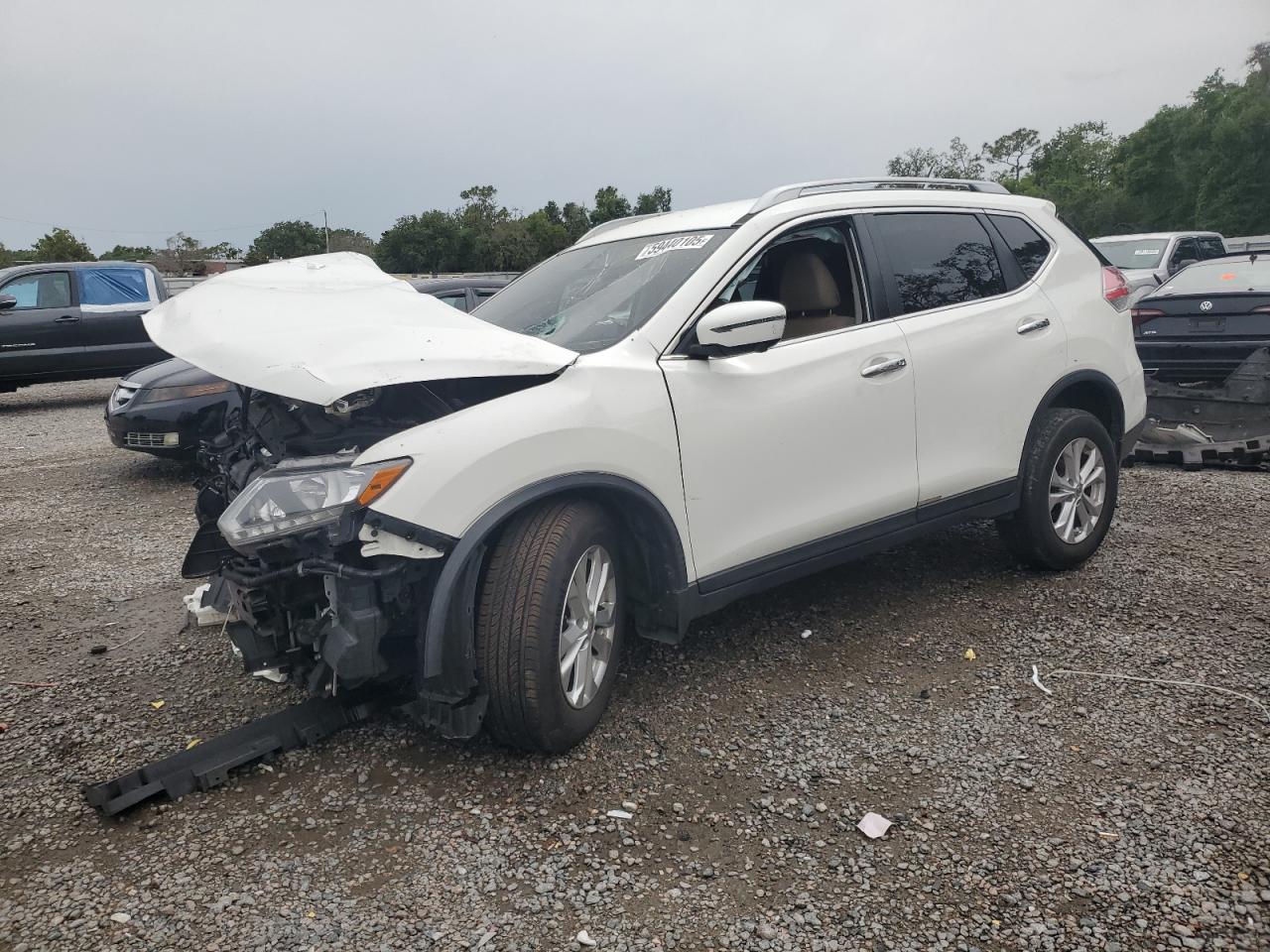 2016 Nissan Rogue S للبيع في Riverview، FL - Front End