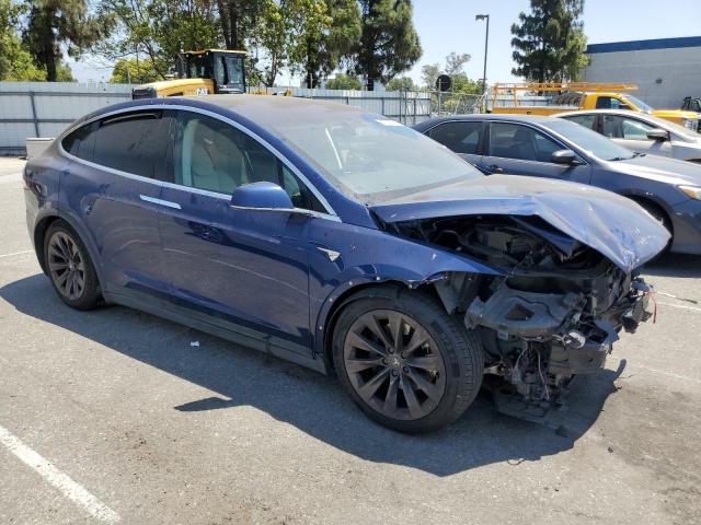  TESLA MODEL X 2018 Granatowy