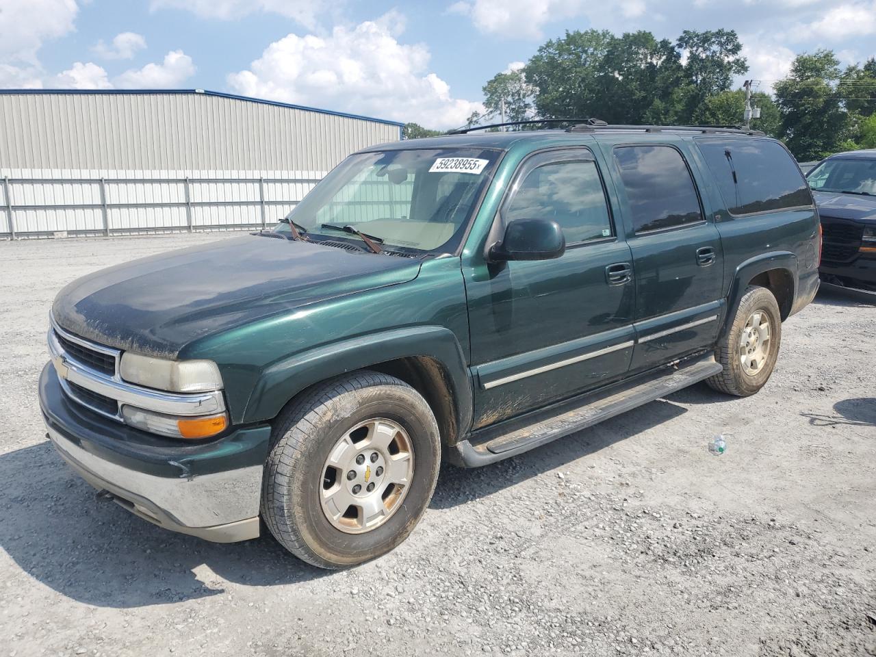 2001 Chevrolet Suburban K1500 green null gas 3GNFK16T71G236242 photo #1