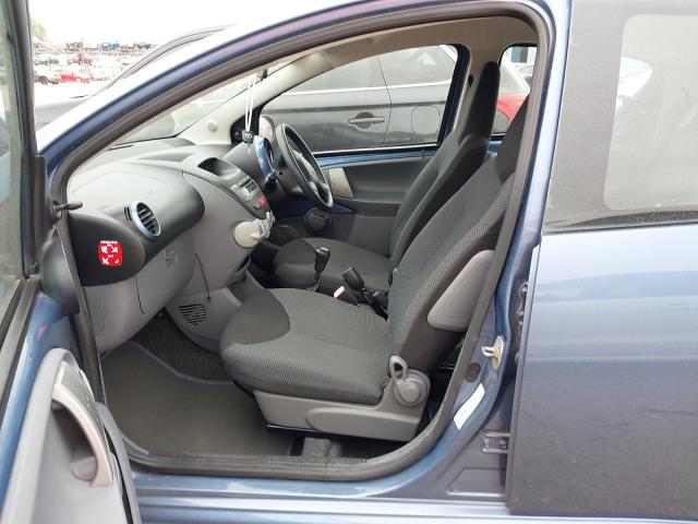 2008 TOYOTA AYGO BLUE