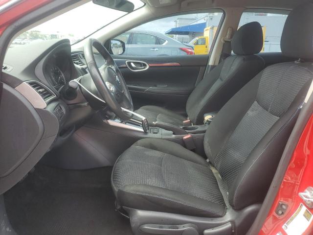  NISSAN SENTRA 2016 Czerwony