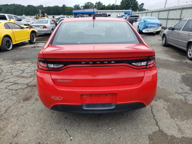 Sedans DODGE DART 2016 Czerwony