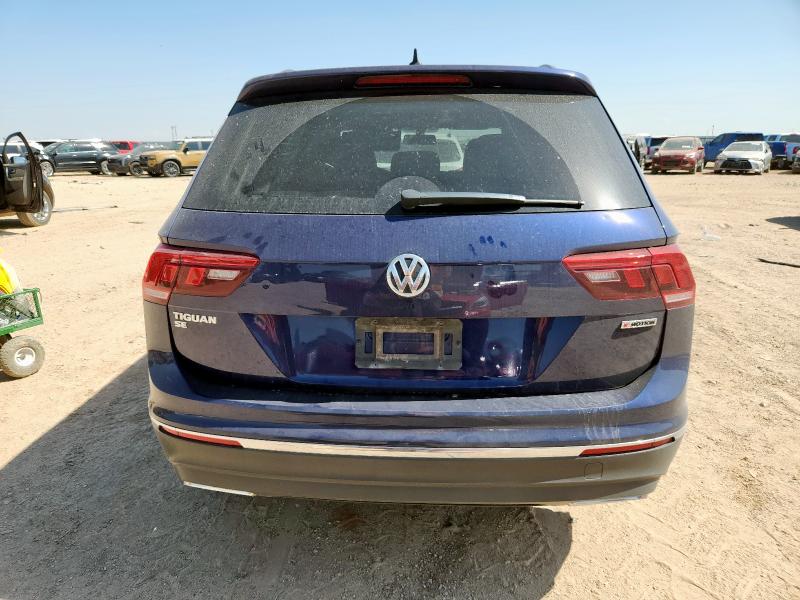  VOLKSWAGEN TIGUAN 2021 Синий