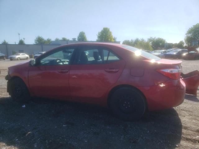 Седаны TOYOTA COROLLA 2016 Красный