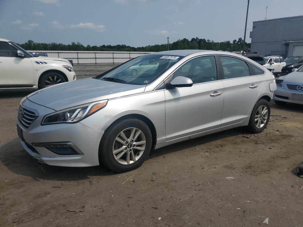 2015 Hyundai Sonata Se for Sale in Fredericksburg, VA - Rear End