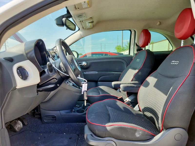  FIAT 500 2017 White