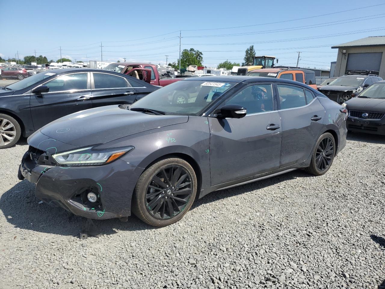 2021 Nissan Maxima Platinum en Venta en Eugene, OR - Front End