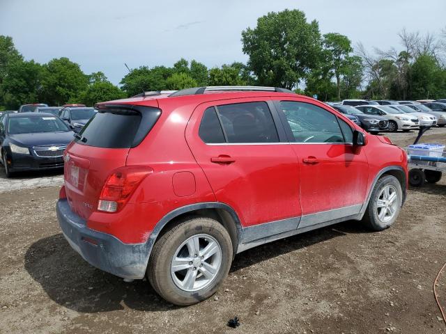  CHEVROLET TRAX 2015 Czerwony