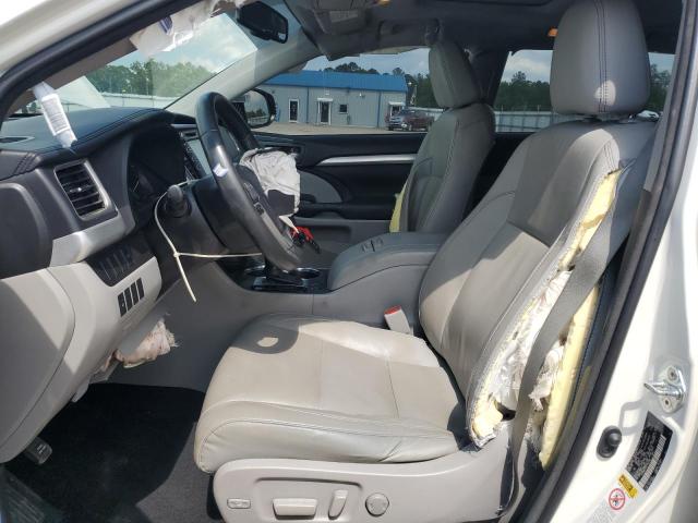  TOYOTA HIGHLANDER 2015 Белый